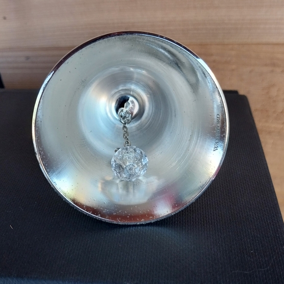 Waterford Silver Bell Ornament Collectible Christmas Decoration 2019 Annual - Picture 10 of 12
